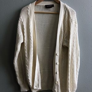 oversized knit sweater